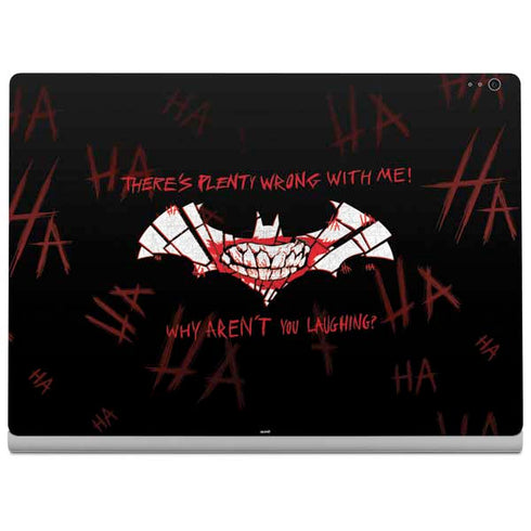 DC Comics The Joker Plenty Wrong With Me Surface Book 2 13.5in Skin